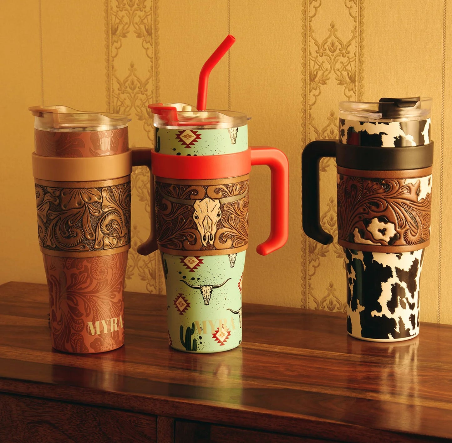 Wide Wyoming Tumbler In Black and White WITH TOOLING