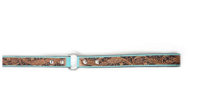 Luna Beam Dog Leash In Turquoise