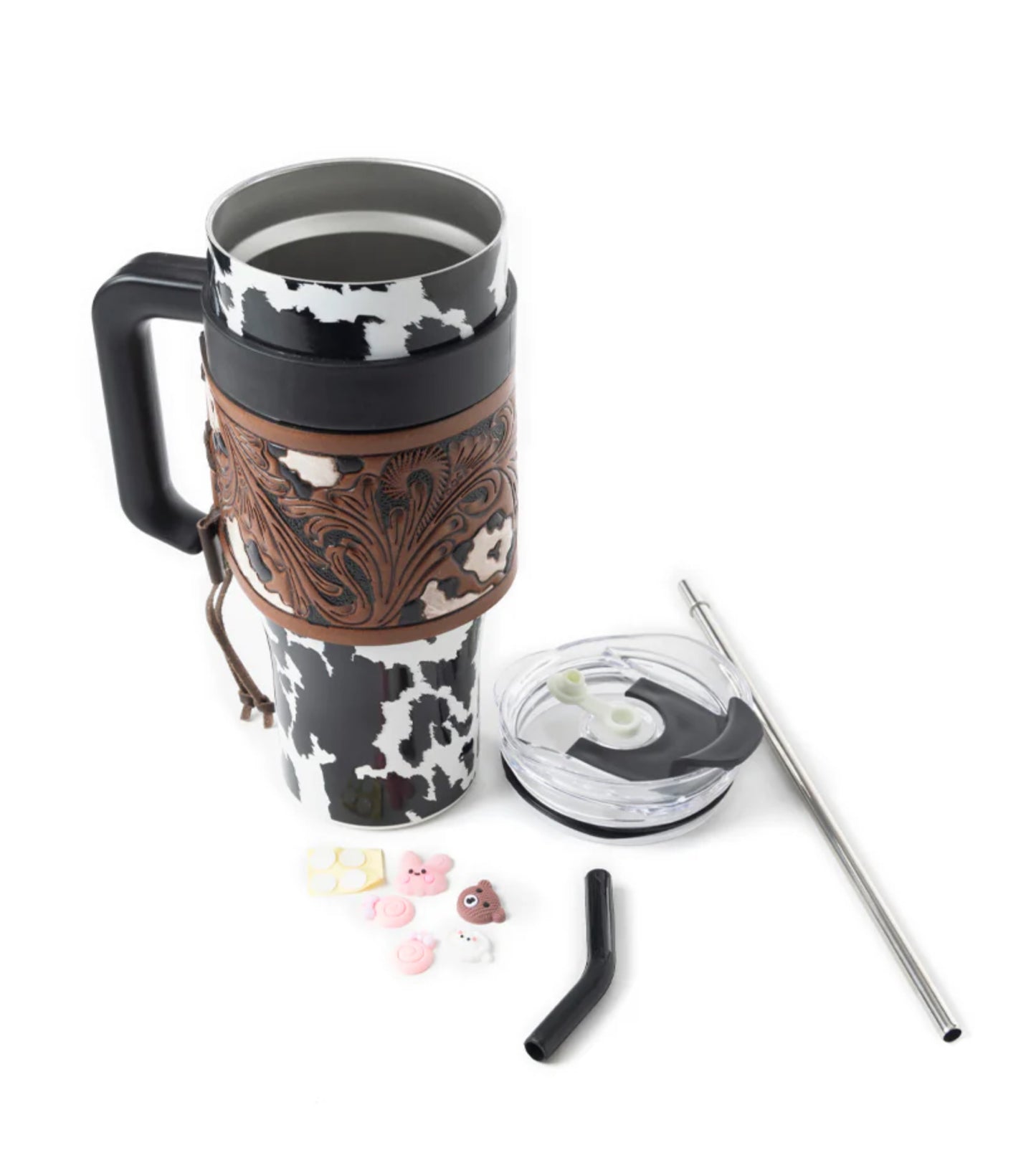 Wide Wyoming Tumbler In Black and White WITH TOOLING
