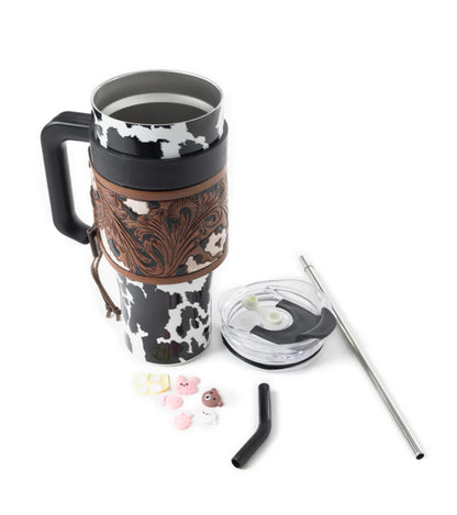 Wide Wyoming Tumbler In Black and White WITH TOOLING