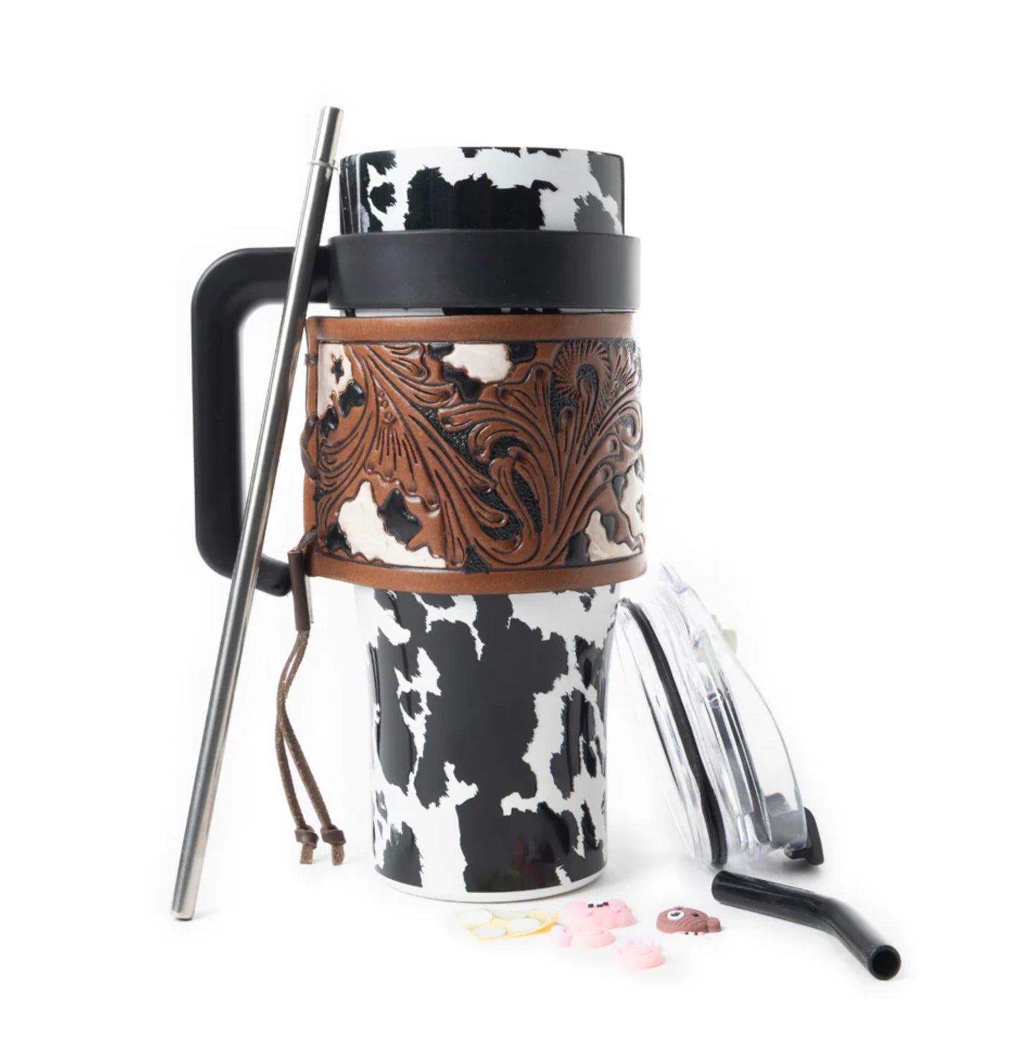 Wide Wyoming Tumbler In Black and White WITH TOOLING