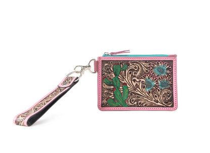 Pride Of Prickly Pears Credit Card Holder In Pink