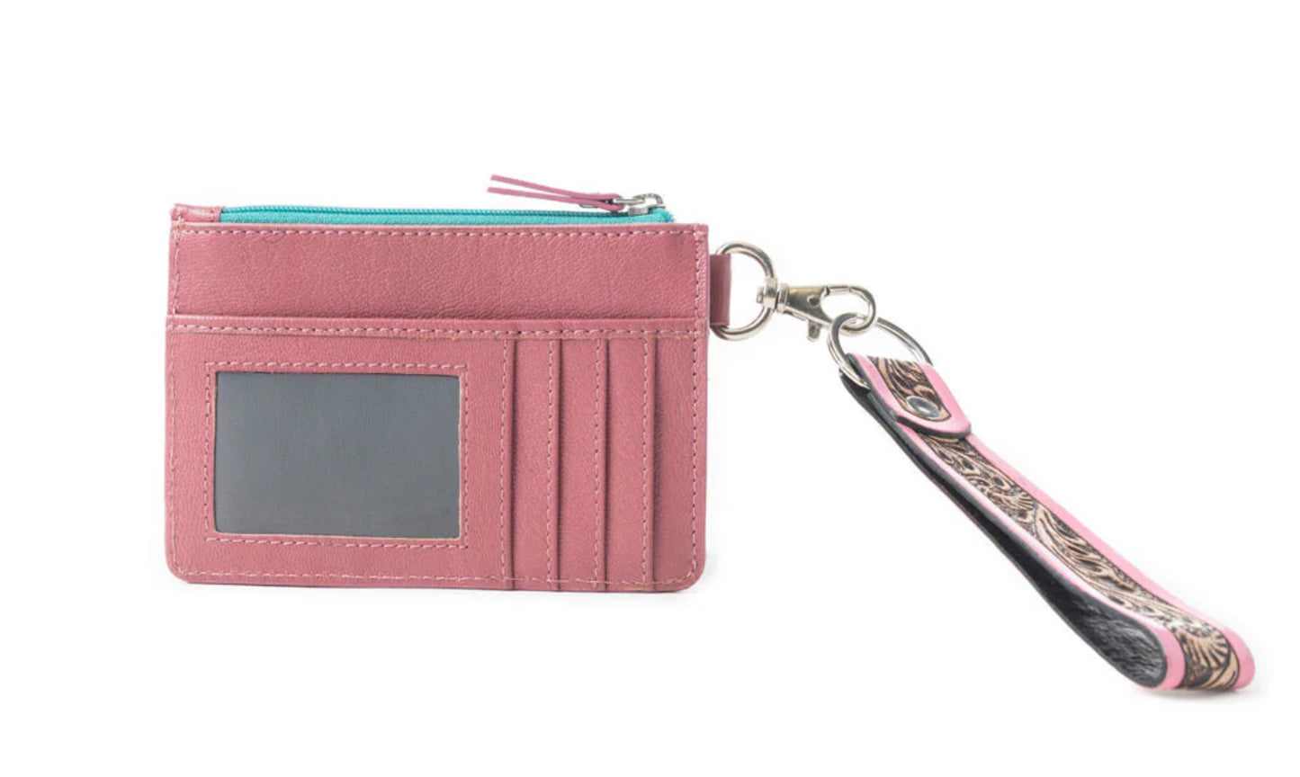 Pride Of Prickly Pears Credit Card Holder In Pink