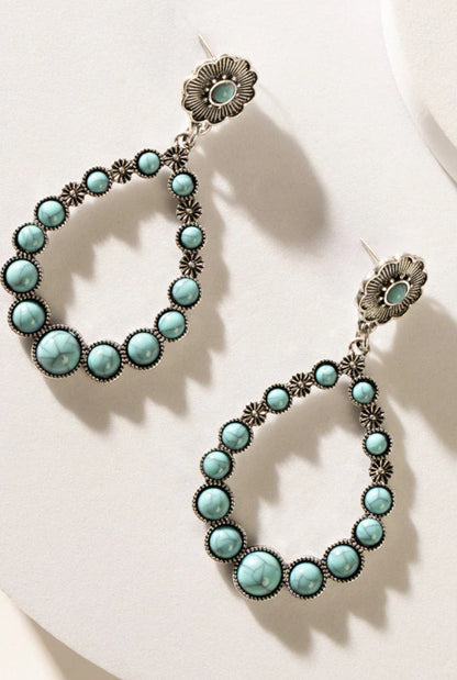Orbit Allure Earrings In Blue