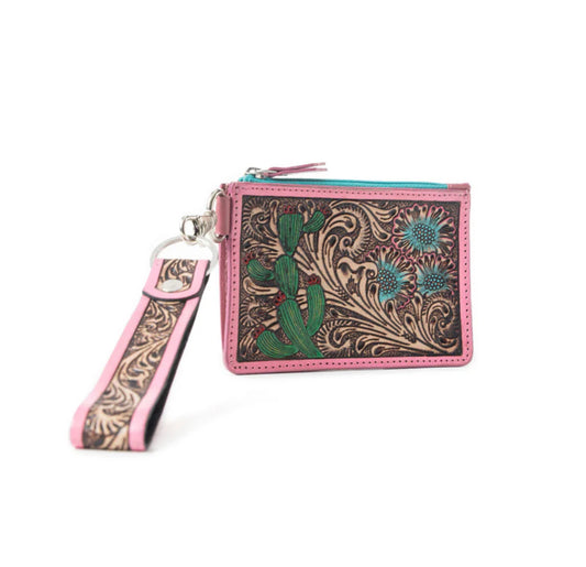 Pride Of Prickly Pears Credit Card Holder In Pink