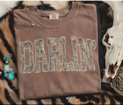 Darlin’ Camo Graphic Tee