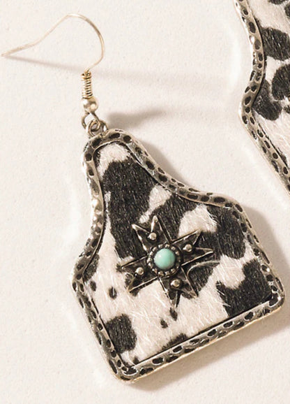 Shadowflower Earrings In Lariat Speckle