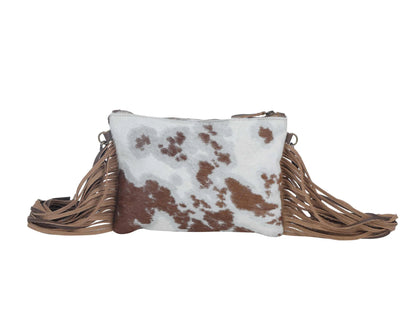 Fractional Leather & Hairon Bag