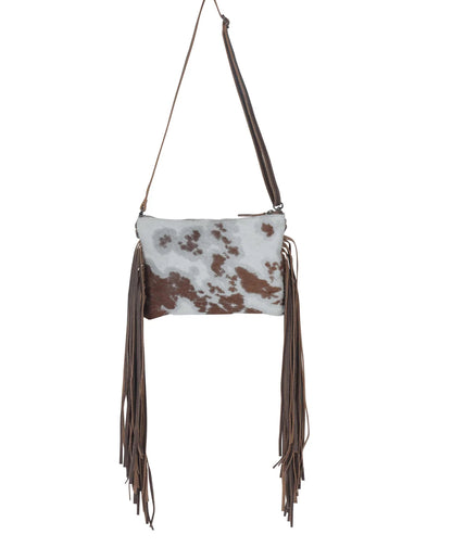 Fractional Leather & Hairon Bag