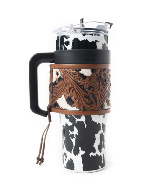 Wide Wyoming Tumbler In Black and White WITH TOOLING