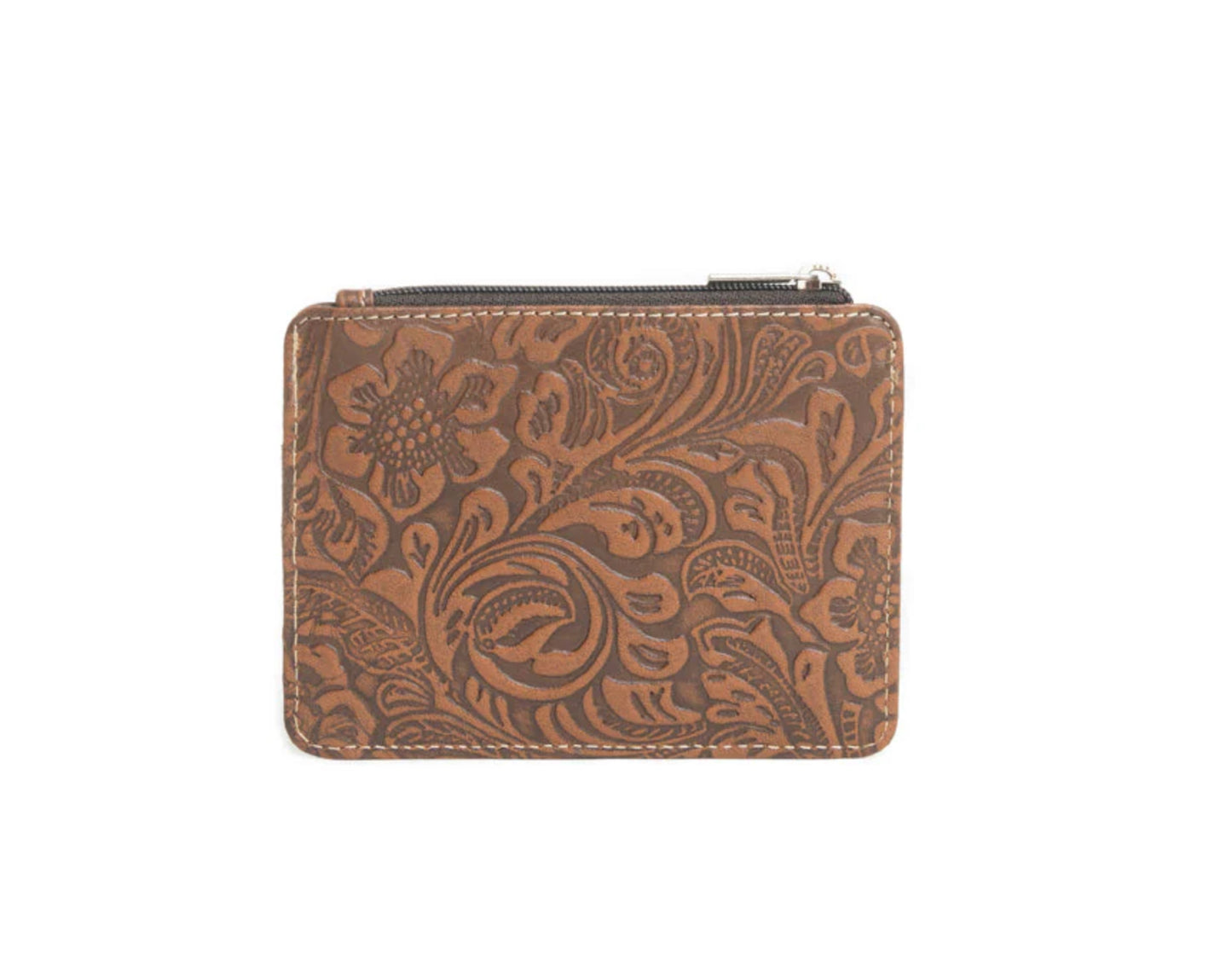Wonder Trail Credit Card Wallet In Caramel